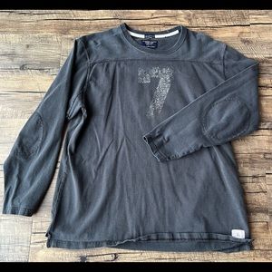 Vintage slim fit American Eagle Outfitters # 7 Long Sleeve Shirt